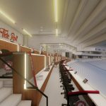 Bryant-Denny Stadium Renovation and Addition architectural rendering 2019-0502 Loge View 1