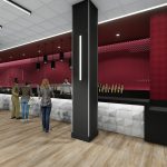 Bryant-Denny Stadium Renovation and Addition architectural rendering 2019-0502 NFC View 4