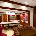 Bryant-Denny Stadium Renovation and Addition architectural rendering 3886 - FOUNDERS SUITE KITCHENETTE VIEW