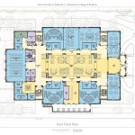 Hewson Hall First Floor Plan architectural drawing