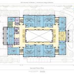 Hewson Hall Second Floor Plan architectural drawing